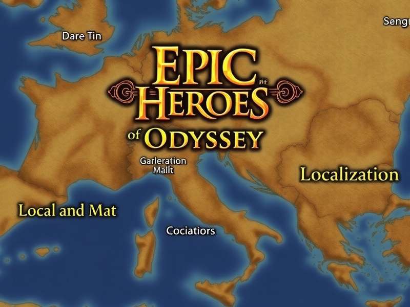 Epic Heroes Odyssey Localization Map